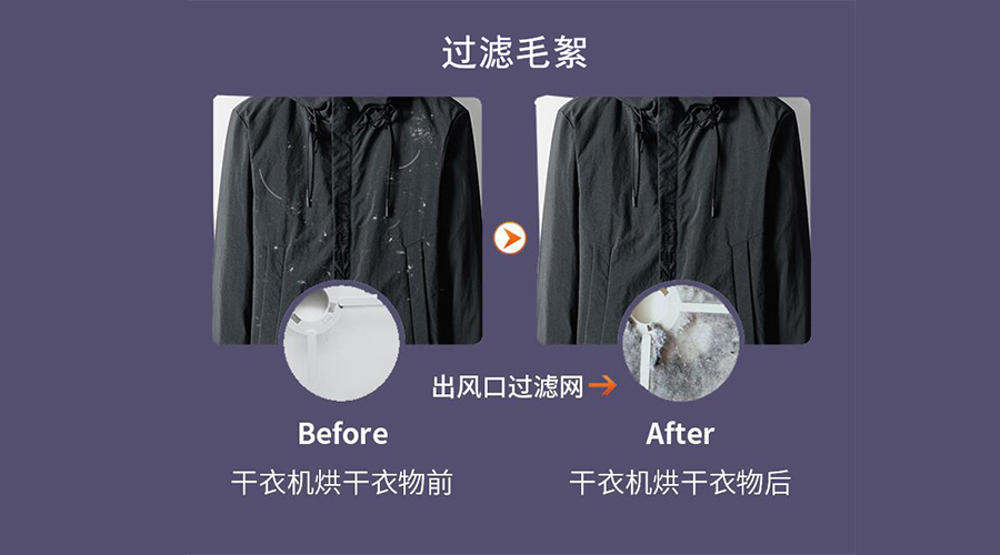 衣服護(hù)理技巧：衣物沾滿(mǎn)紙絮、寵物毛絮！如何輕松解決