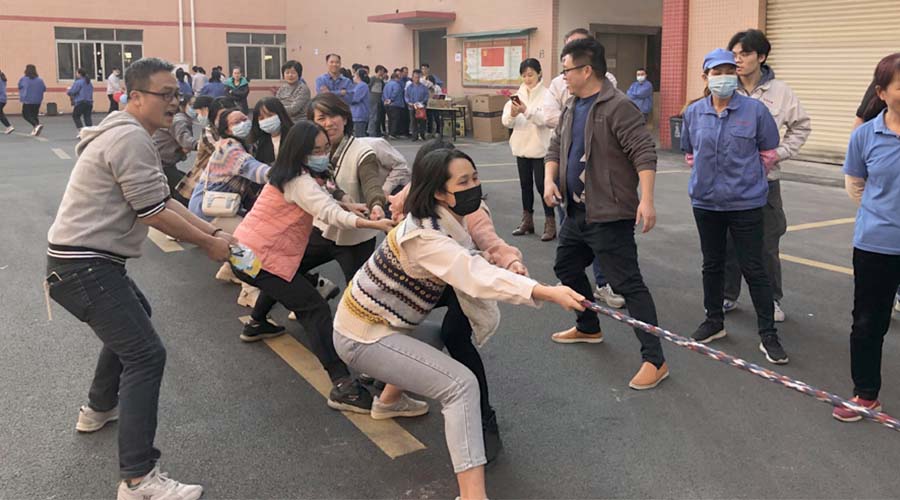 凝心聚力 辭舊迎新！金環(huán)電器開展跨年文娛活動